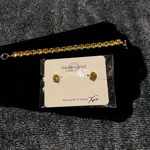 Park Lane Baby signature lemon bracelet. Earrings have sold.